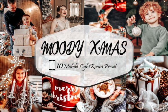 Download 10 Moody Xmas LR Mobile Presets - Lr mobile Collection