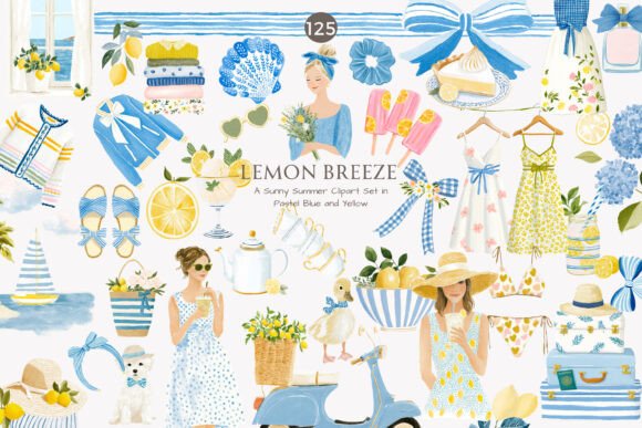 Download Lemon Clipart Summer Fashion Cottagecore - Premium Resources