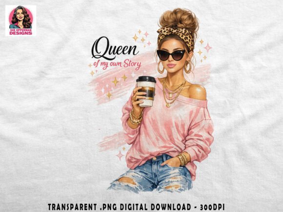 Download Queen of My Own Story | Fashion PNG - Premium Resources