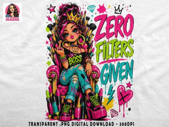 Download Title: Zero Filters PNG | Boss Queen - Filter Collection