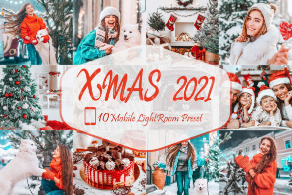 Download 10 Xmas 2021 LR Mobile Presets - Lr mobile Collection