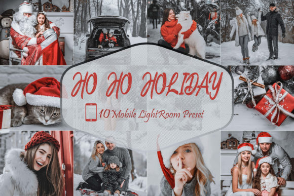 Download 10 Ho Ho Holiday LR Mobile Presets - Lr mobile Collection